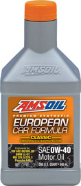 European Car Formula 0W-40 Classic ESP Synthetic Motor Oil
