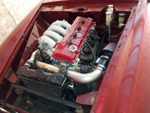 KA24DE engine in Datsun 2000