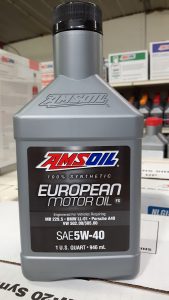 European Car Formula 5W-40 Synthetic Motor Oil - AMSOIL Sioux