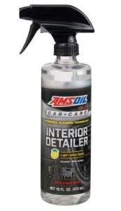 Interior cleaner with slight lemon scent.